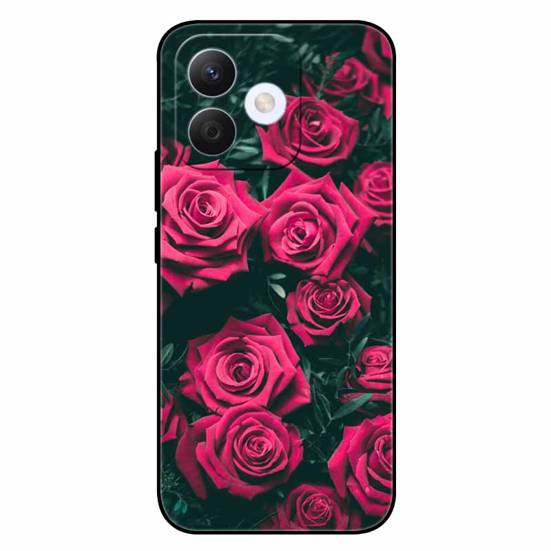 For Honor X60i Case Soft Silicone TPU Cat Lion Fashion Back Cover for Huawei Honor X60i 5G Cases HonorX60i Shockproof Cartoon
