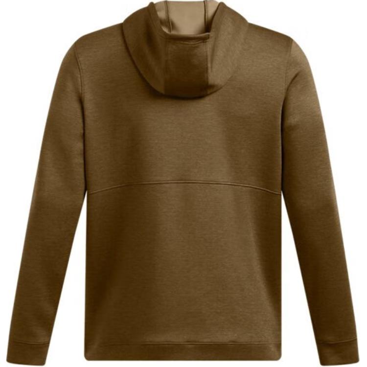 Under Armour Meridian Hooded Sports Long Sleeve Sweatshirt Men Sweatshirt Coyote-Brown 1379668-498