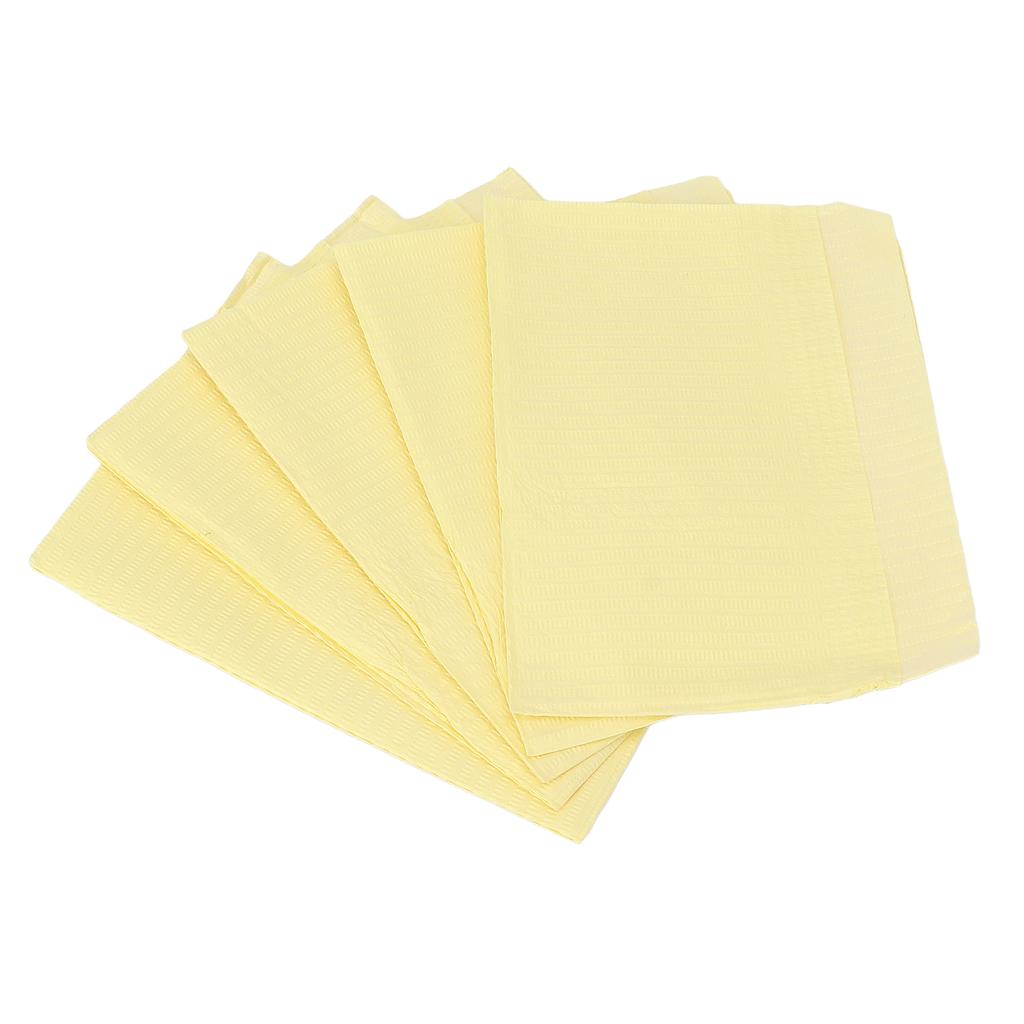 125 Pcs Package Disposable Tattoo Cleaning Wipes Waterproof Medical Nail Polish Tablecloth Dental Piercing Bibs