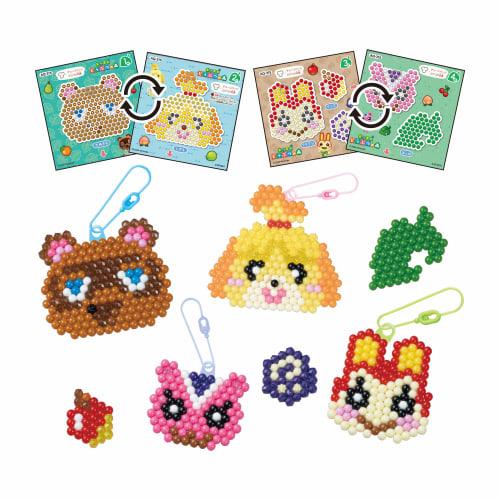 Aquabeads Personagem vendido separadamente Conjunto de contas [Conjunto de personagens Animal Crossing] AQ-315 Certificação ST Mark Idades 6+ Bastões de água de brinquedo com água para fazer T