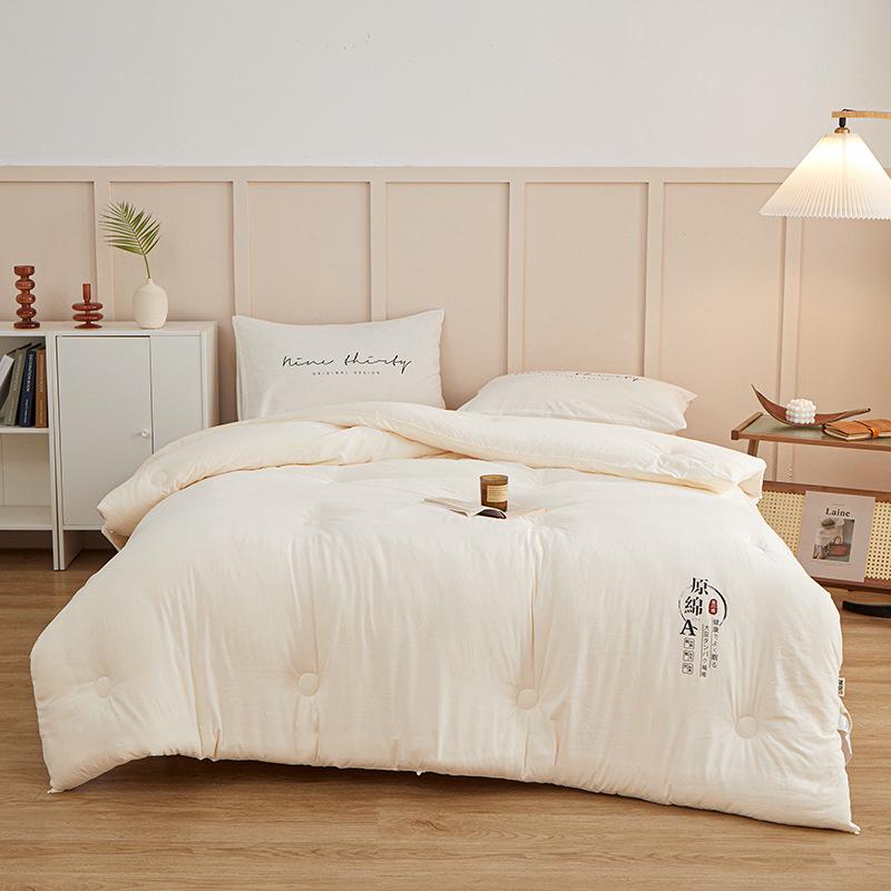 Class A Thickened Soybean Fiber Quilt - Perfect for Spring, Autumn, and Winter. Ideal Gift Choice.