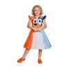 Bluey Girls Princess Dress With Printed Polyester For Childrens Party And Cosplay