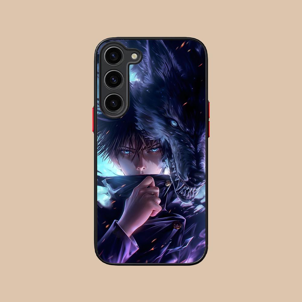 Jujutsu Kaisen Megumi Mobile Phone Case for Samsung Galaxy S25 S24 S23 S22 S21 Plus FE Ultra Colour Silicone Cover Luxury Cover