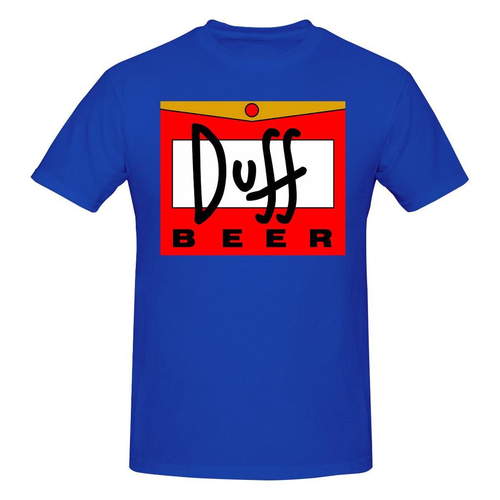 Duff Beer Commuting Tshirt Light Minimalism Korean Atmosphere Tshirt