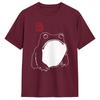 Unique Cute Grumpy Frog Japanese Ink Tshirt For Unisex Crew Neck 100 Cotton T Shirts Short Sleeve Tees Printed Clothing