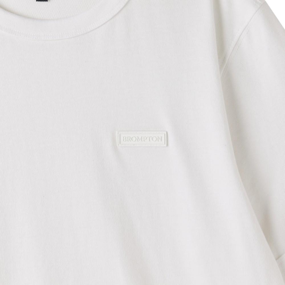 BROMPTON LONDON W Cool-Cotton T-Shirt - White (P252Wts132)