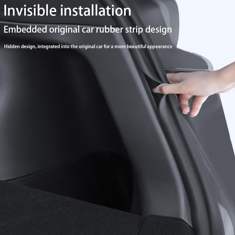 Rear Trunk Both Side Guards For Tesla Model Y Juniper 2025 TPE Surface Corner Protection Cover Cargo Liner Anti-dirty Pad