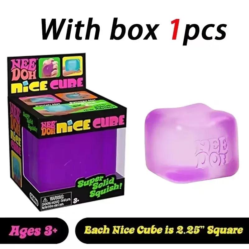 newSchylling Nice Cube, Sensory Toys, Anti-Stress Blocks, Stress Relief Jigsaw, Pressure Relief, Souvenir for Kids