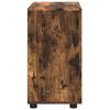 Bathroom Cabinet Set TULUM Smoked Oak 60 x 34 x 63 cm