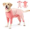 Breathable Summer Dog Outfit: Dirt-Resistant, High-Elastic, Four-Legged Design with Belly Cover for Small & Medium Dogs
