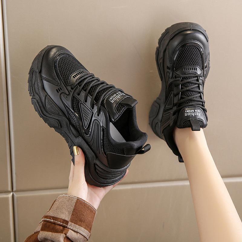 Plateau Dad Schuhe Damen Neu Herbst Sport und Freizeit Weiße Schuhe Damen Ins Trendy Vielseitig Nische Explosion