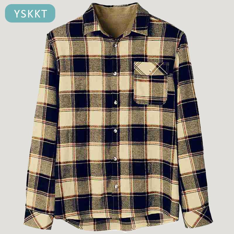 Chest Pocket Checked Casual Shirt 