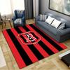 Tappeto Hapoel Jerusalem per Soggiorno Camera da Letto Casa Decorazione Divano, Tappetino Antiscivolo per Giochi Bambini