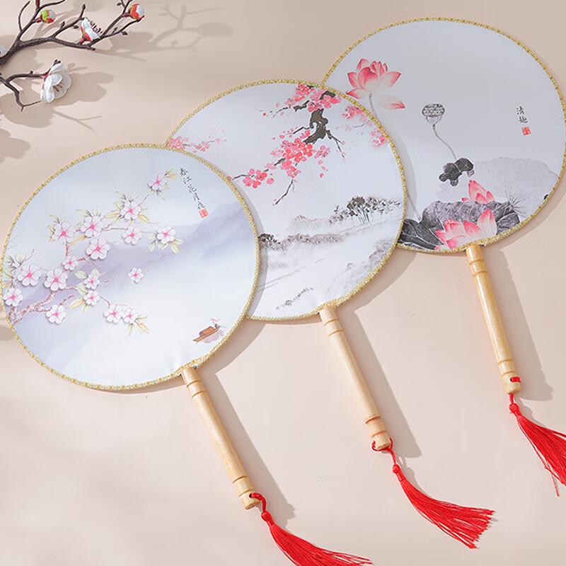 

Chinese Style Hanfu Dance Fan Set