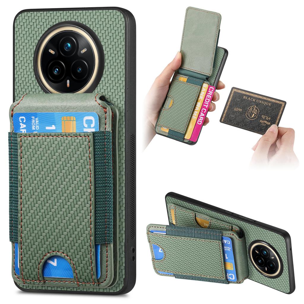 Capa para Realme 14 Pro 5G com Porta-Cartões Suporte Capa Traseira em Couro