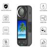 Premium 9H Tempered Glass Lens Guard Screen Protector for Insta360 X5 Plastic HD Camera Lens Protective Cover for Insta360 X5