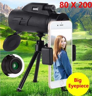 Monokular HD 200x80 Zoom z noktowizorem Aparat Telefonu Komórkowego Teleskop