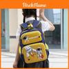 Cartoon Oxfordstoff Schulrucksack mit Luftpolstergurten für Kinder 3-4. Klasse