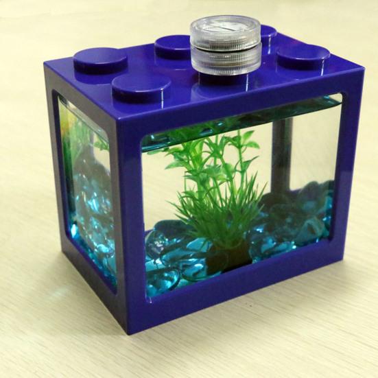 Průhledné akvarijní LED světlo s úsporou energie, akrylová LED lampa, sada pro akvarijní nádrž pro pokojovou dekoraci