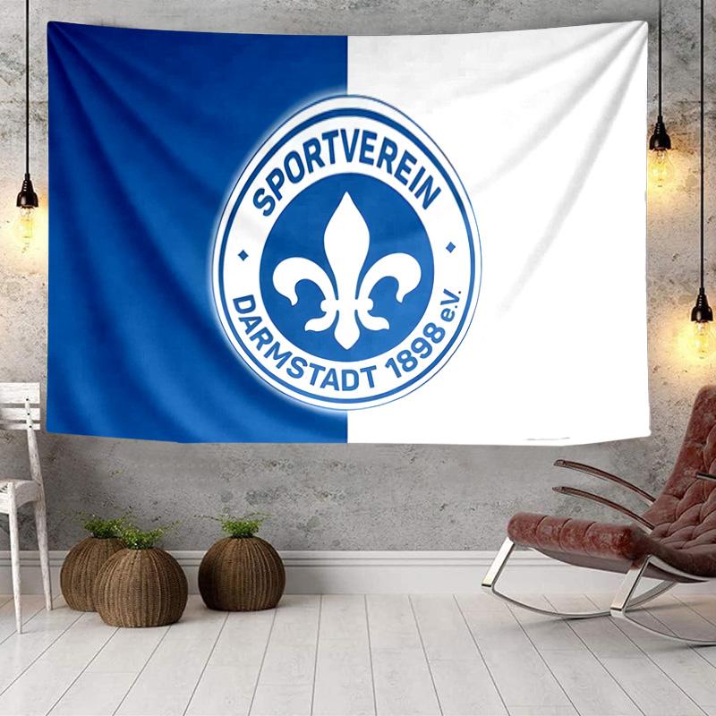 Sport Darmstadt  Tapestry, Unique Design Tapestry, Wall Decor for Bedroom,Livingroom, Playroom,Heartwarming Fan Holiday Gifts
