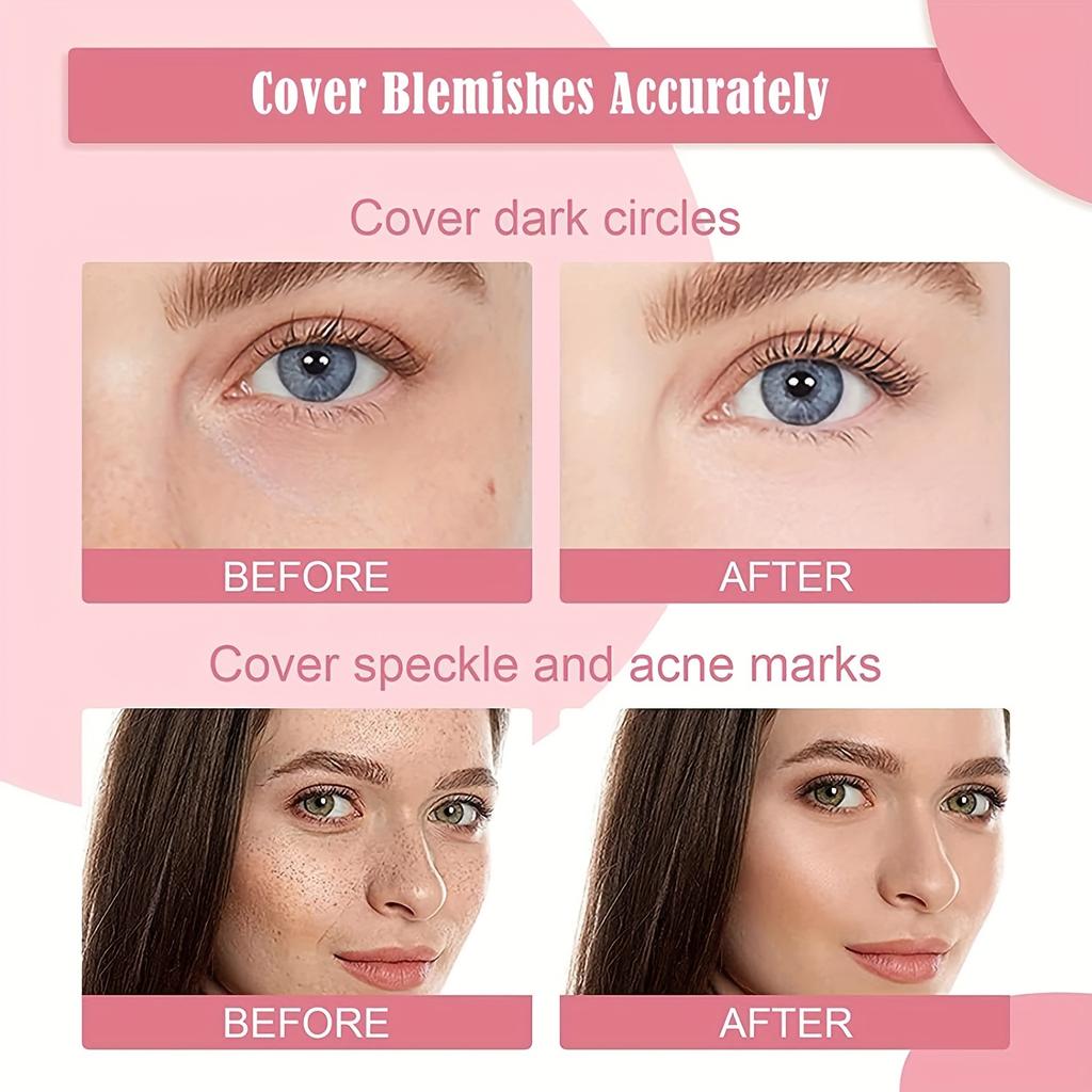 12-color Iron Box Concealer Blush Cream Matte Highlight Contour Makeup All-in-one Palette