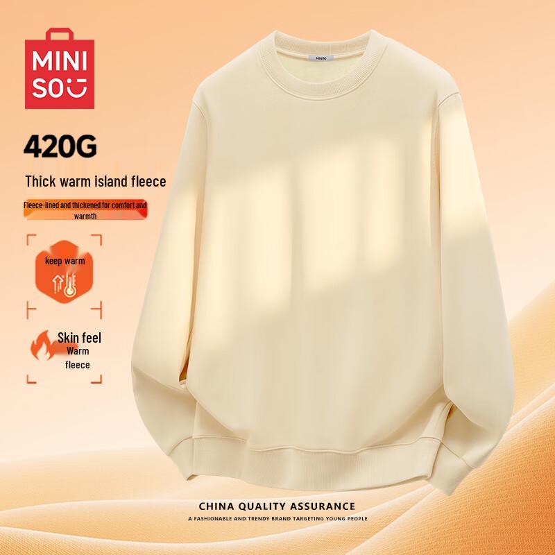 MINISO Herr Rundhals Pullover Sweatshirt