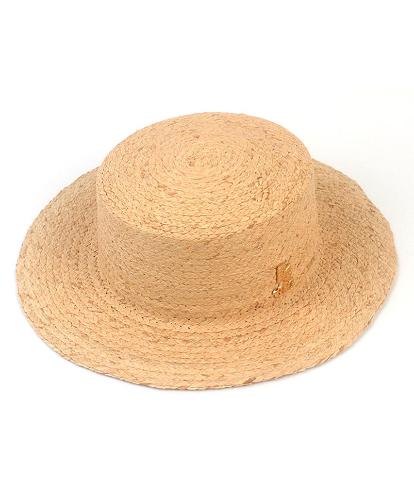 Yunibeosyeolkemiseuteuli Simple Raffia Panama Hat Summer Hat