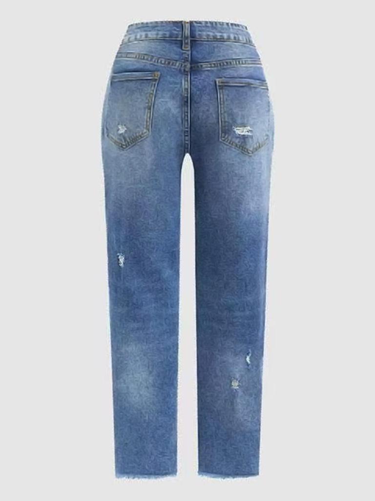 2025 Trendy European & American Women's Slim-Fit Casual Jeans