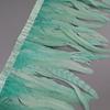 25-30cm Rooster Feather Trimming Chicken Feathers Trims Rooster Tail Feather Ribbon Dress Skirt Costume Carnival Decoration