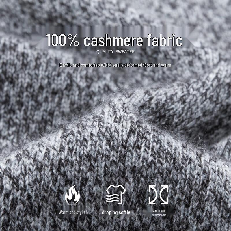 Lozi Men's 100% Cashmere Round Neck Sweater