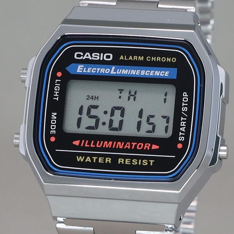 CASIO Men VINTAGE Series Gray Watch A168WA-1A2WJR A168WA-1A2WJR