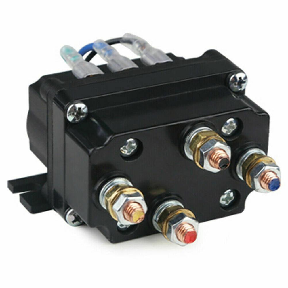 12V 250A Winch Control Relay Solenoid Contactor Winch Control Solenoid Relay Twin Wireless Remote Recovery for Jeep ATV SUV