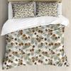 Female Pop Art Three-Piece Quilt Cover Digital Printing Bedding Set Bed Cover