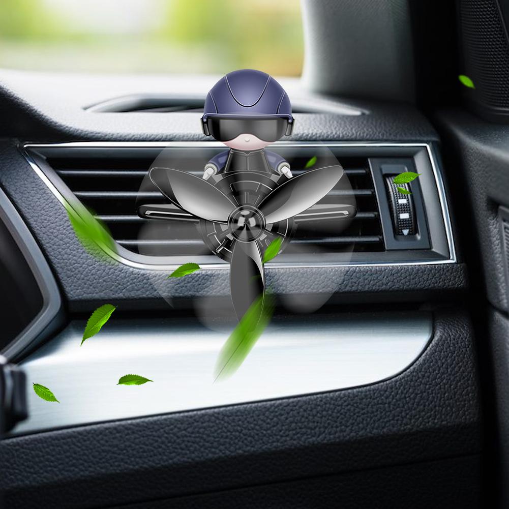Mini Astronaut Air Outlet Style Cartoon Creative Fragrance Lasting Fragrance Car Aromatherapy Car Interior Decoration Supplies
