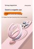 Liquid Silicone iPhone 16 Case with Rotating Stand, Magnetic Lanyard, Anti-Fall, for Apple 15 Pro Max