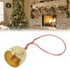 Pendant Metal Bell Pure Copper Vintage Wind Chime 1PCS Anti-Theft DIY Craft Door Bell Gold Hanging Home Decoration