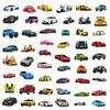 Sports Car Stickers Self-adhesive Multi Patterns Waterproof No Mark Left Removeable DIY Car Fans Gift Bumper Bicycle Racing Car Guitar Stickers Gift