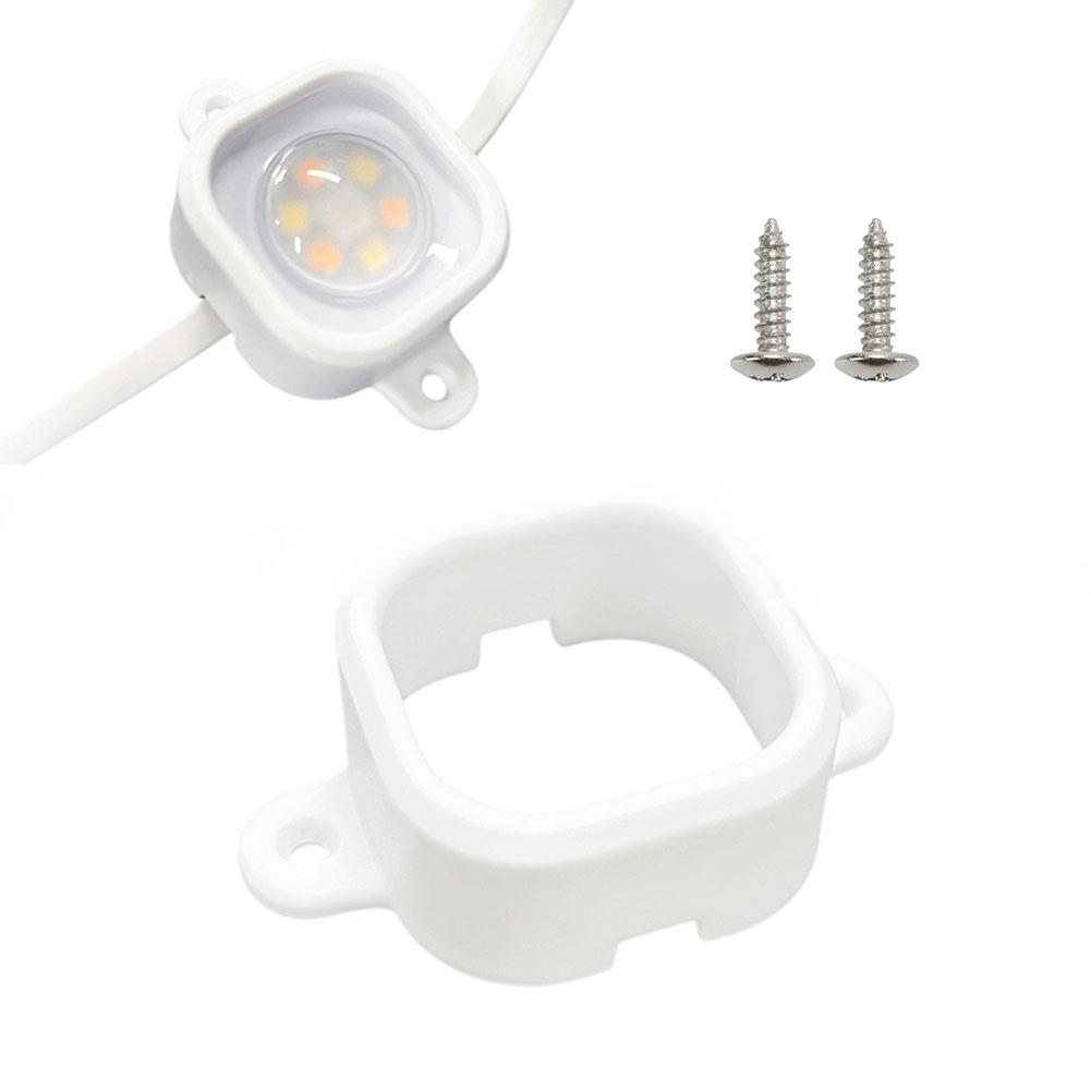 Easy Install Clips Outdoor Light Clips For Outdoor Lighting 60*39*19mm Dual Safety Mechanism Enhanced Stability Design