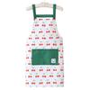 Japanese Cotton Linen Waist Apron - Breathable Canvas for Kitchen and Office