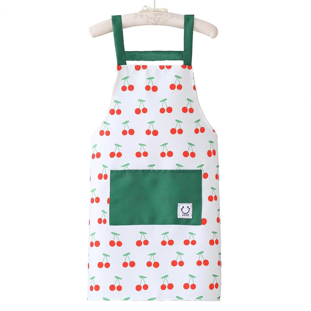 Japanese Cotton Linen Waist Apron - Breathable Canvas for Kitchen and Office