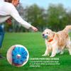 Hundefutterball Haustier Hundespielzeug Interaktive Gummibälle für Kleine Große Hunde Welpen Katze Kauspielzeug Haustier Zahnpflege Hundekauspielzeug