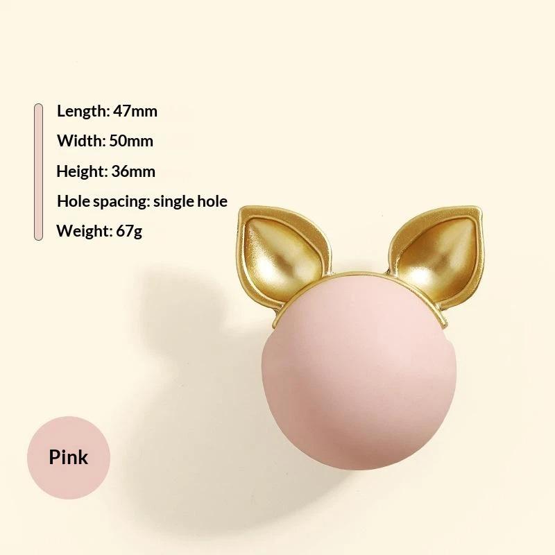 Creative Animal Cartoon Cabinet Knobs And Handles For Children'S Room Ceramic Wardrobe Pulls Home Decor Furniture Hardware