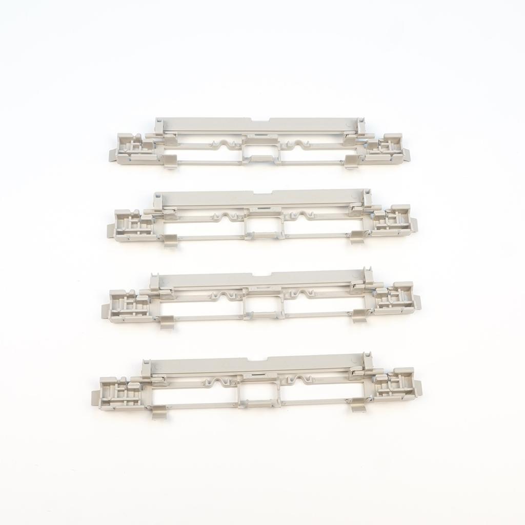ESR545-1 4 Pieces Roof Rail Trim Strip Carrier Cover Rack Plug Lid Beige for Vauxhall Opel Astra H 2004-2014 Zafira B 2005-2015 5187877 5187878