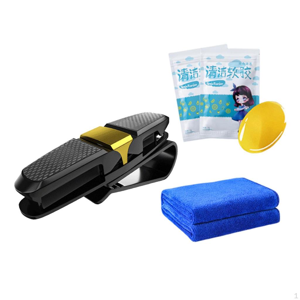 Car Sun Visor Clip Stand, Glasses Holder In Car, Double Ends Clip, Accessories for Cars, Trucks,