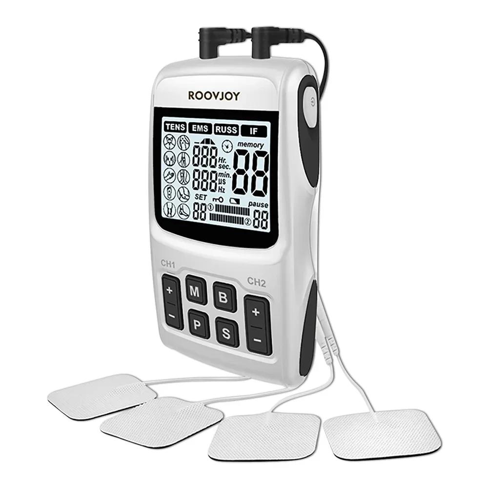 

Tens Unit 36 Modes 90 Intensity Electric Stimulation Massager Muscle EMS Therapy Pain Relief Adjustable Lightweight LCD Display