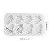 Practical Christmas Tree Molds Handmade Silicone BPA-Free Easy To Release No Residue for Mousse Cake Making DIY Crafts