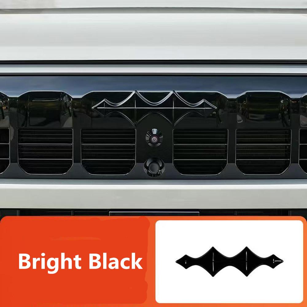 For BYD Formula Leopard 8 Car Logo Decoration Stickers Blackened Front And Rear Logos Front And Rear Logos Modified Decorative
