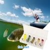 Fly Fishing Lures 5pcs Realistic Fish Lures With Hook Pencil Fishing Gear With Tackle Box Silent Floating Swimbait For Bass