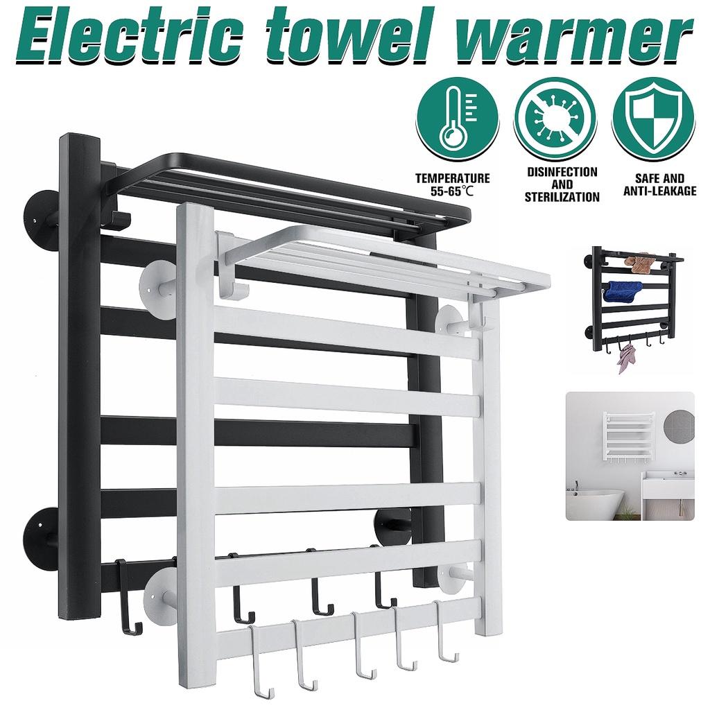 Bathroom Equipment Electric Towel Rack Constant Temperature Smart Home Heated Towel Rail Towel Warmer 6Layers