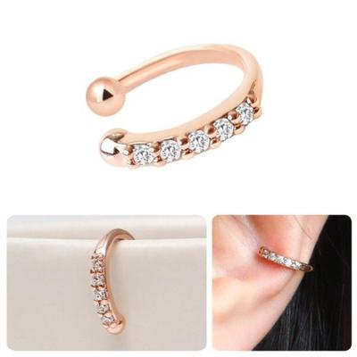 Women's Basic Cubic 14Kgp Ear Cuff (10705931)